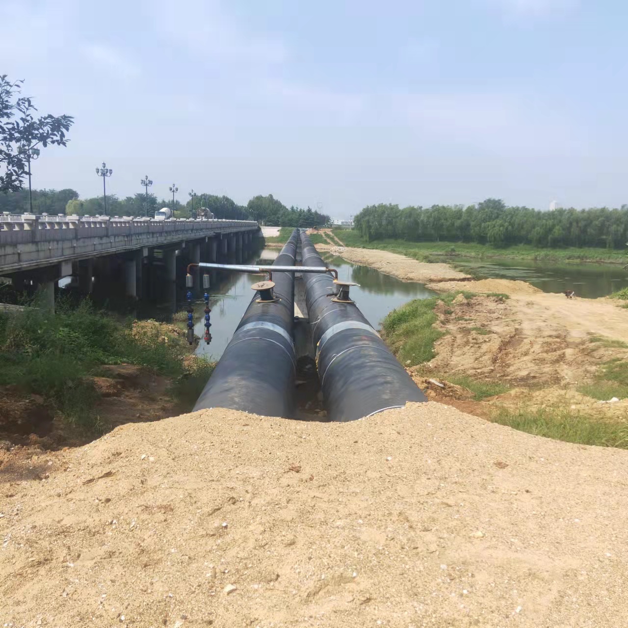 马鞍山管道长距离石油输油管道清洗